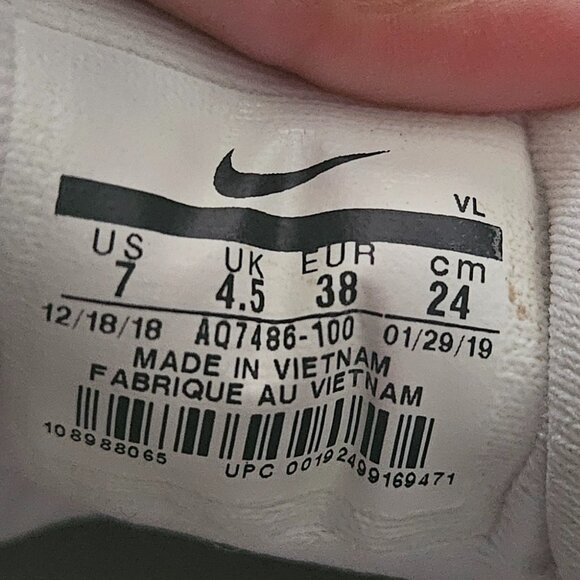 Ladies Nike Downshifter 9 Running Shoe - size 7 - Picture 5 of 8